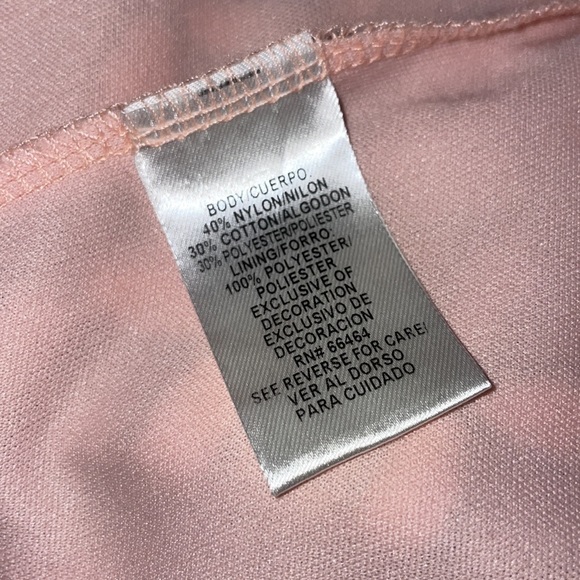 Sandra Darren Pink & Black Lace Dress - Picture 11 of 11